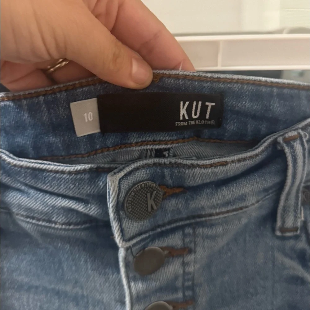 KUT FROM THE KLOTH Ana Ankle Flare Jean - Picture 3 of 4